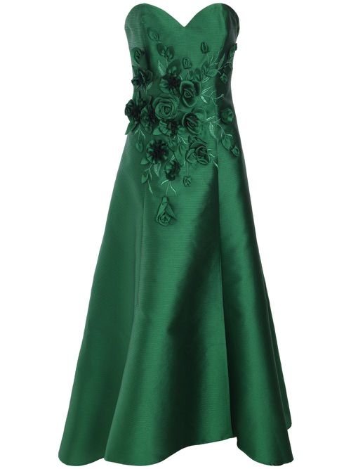 Gazar High gown - Green