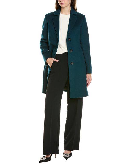 Wool & Cashmere-Blend Coat
