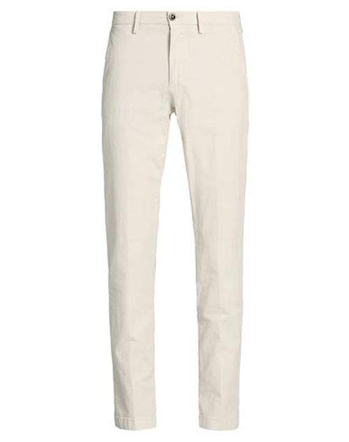 Man Pants Beige Size 28 Cotton, Elastane