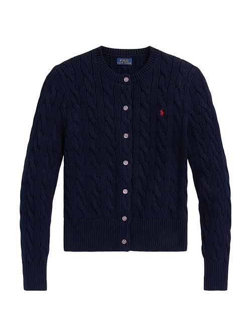Women's Cable-Knit Cardigan - Hunter Navy