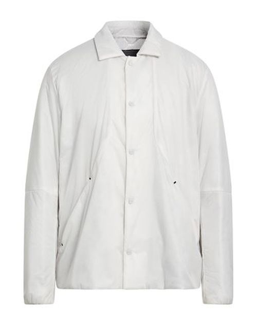 Man Jacket Light grey Size 40 Polyamide