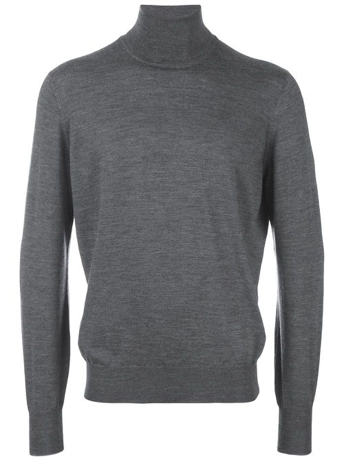 Turtleneck jumper - Grey
