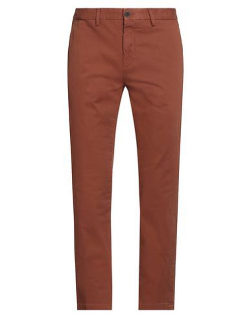 Man Pants Brown Size 30 Cotton, Elastane