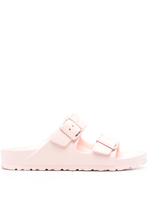 Arizona double-buckle slip-on slides - Pink