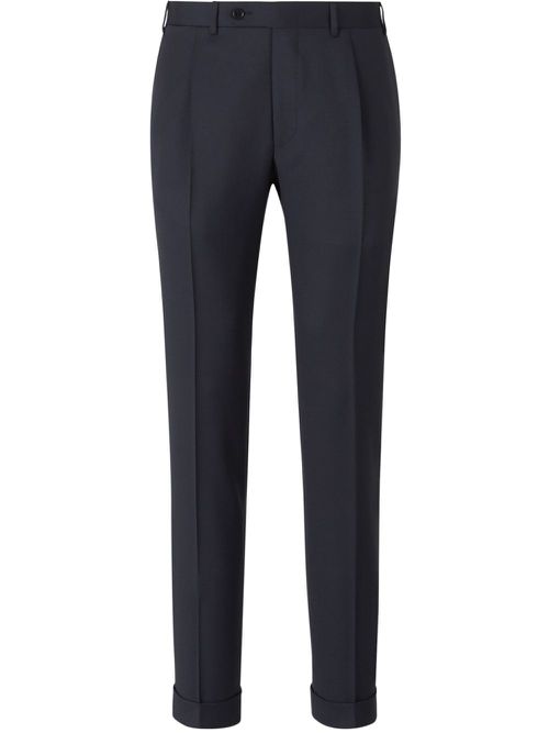 Wool trousers - Blue