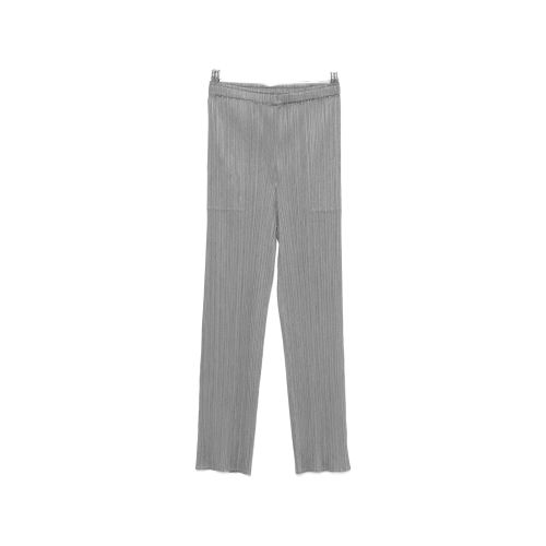 Pleated-design Cropped Trousers