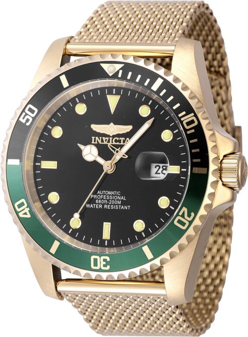 Pro Diver Automatic Black Dial Sprite Bezel Mens Watch 47967