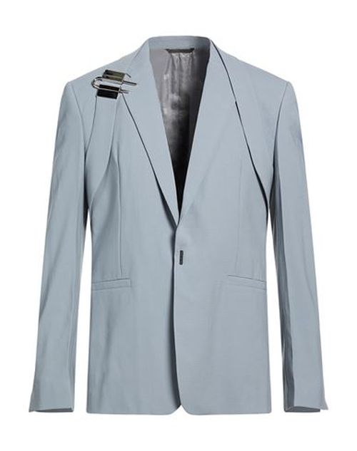 Man Blazer Grey Size 42 Wool, Polyamide, Elastane