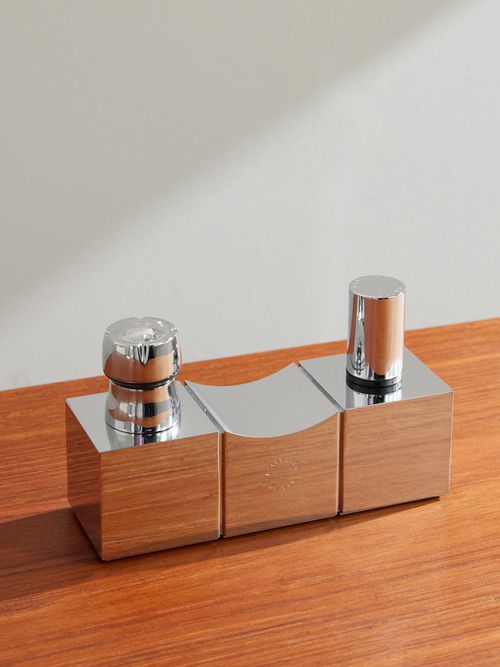 Men - Bouchons Millésimés Set of Two Engraved Silver-Tone Wine Stoppers