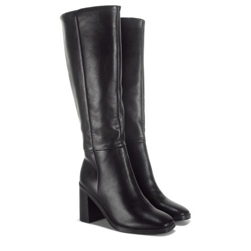 Women's Flapper Knee High Boots (Black)