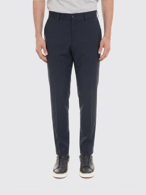 Pants Men color Blue