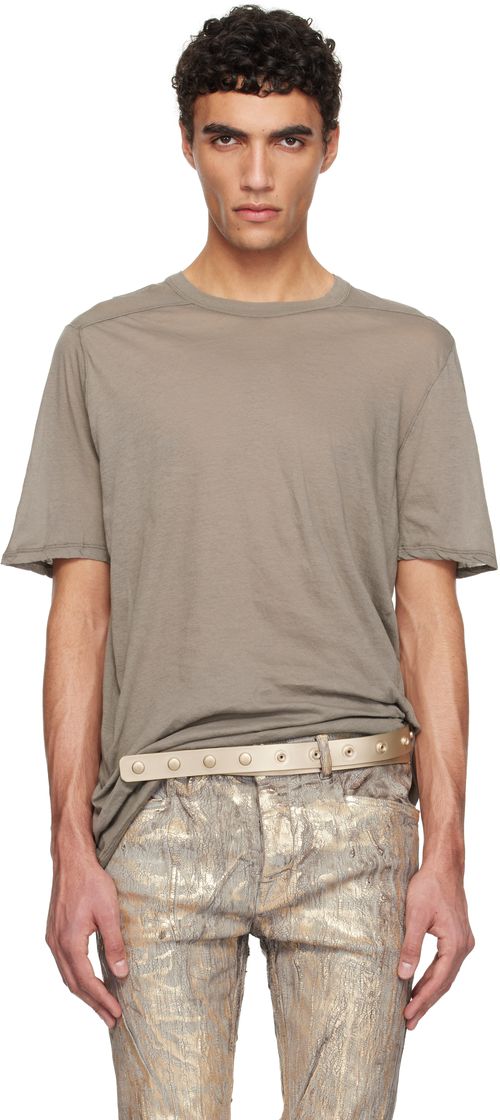 Rick Owens Gray Hollywood Level T-shirt