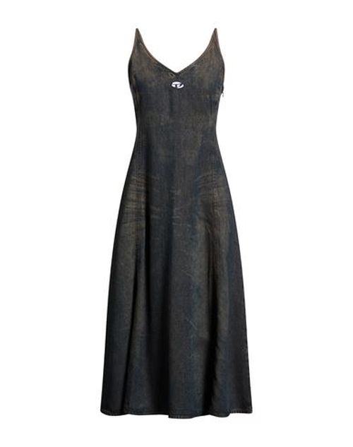 Woman Midi dress Blue Size XS Lyocell