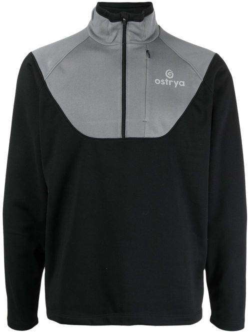 Rove half-zip performance jacket - Black