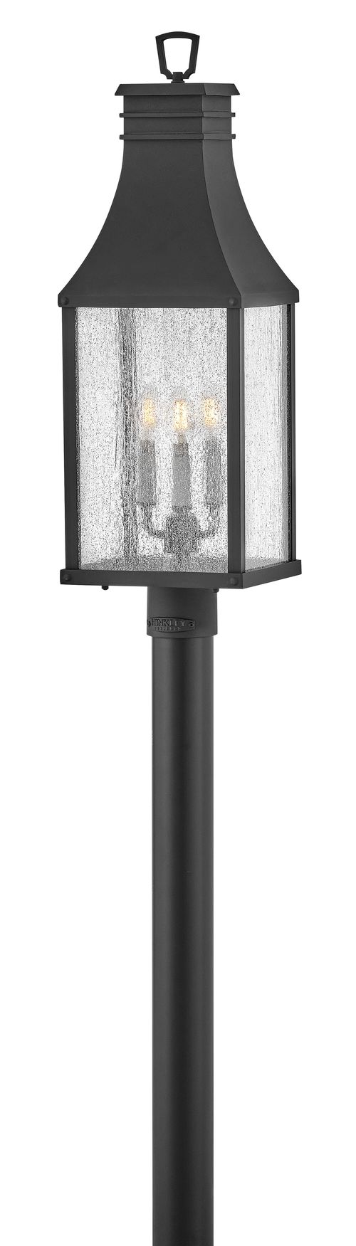 Museum Black LED Post Top or Pier Mount from the Beacon Hill Collection