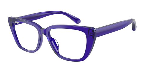 Emporio Armani EA3256U 6253 Women's Eyeglasses Purple Size 52 - Blue Light Block Available