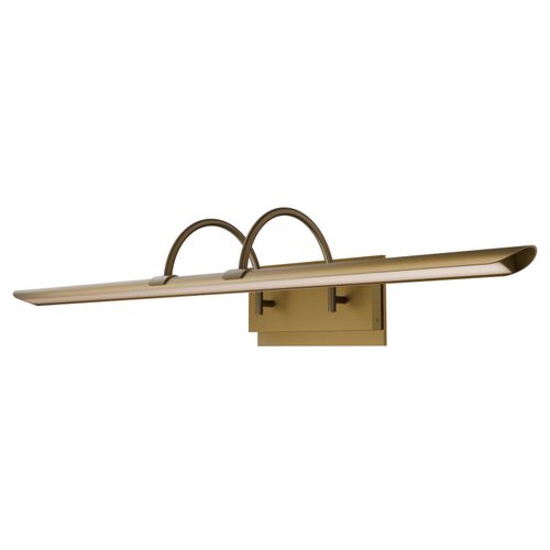 Aged Brass LED Picture Light from the Ansel Collection