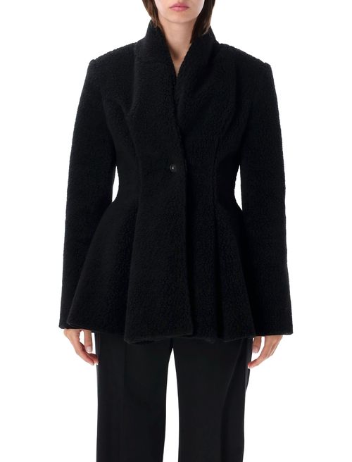 Women's Tailored Wool-Blend Coat