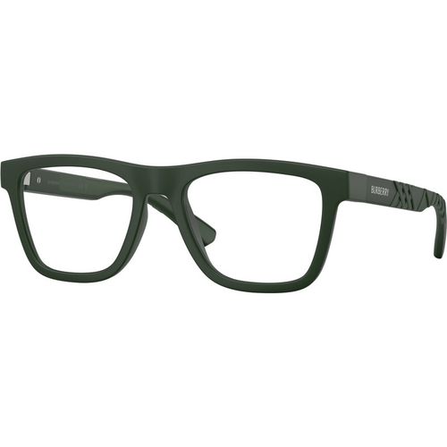 Burberry Man Burberry BE2452U 4232 Optical frames Injected Green Transparent Squared Norma