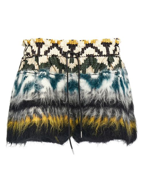 Patterned Shorts Bermuda, Short