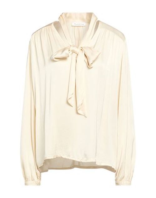 Woman Top Cream Size 10 Viscose