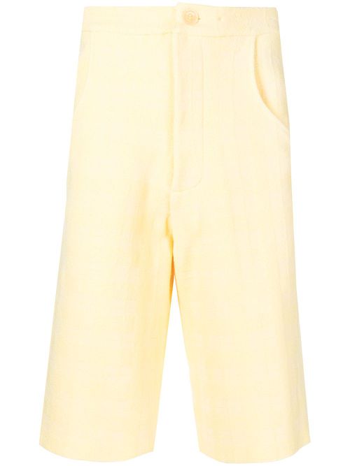 Knee-length shorts - Yellow