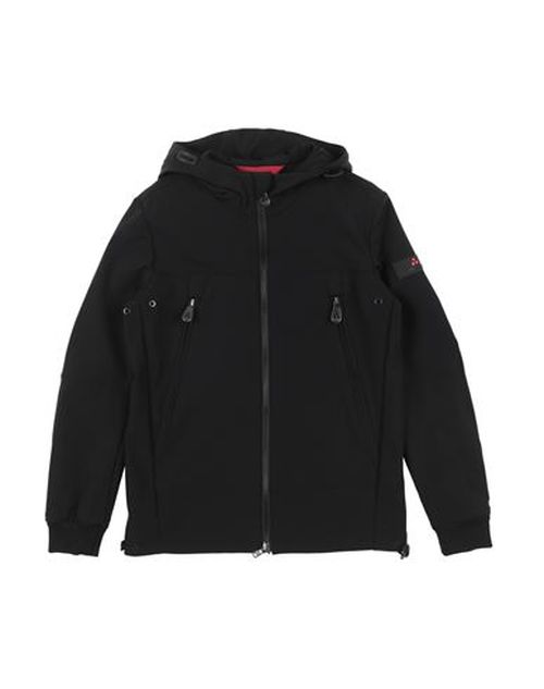 Peuterey Kid Boy Jacket Black Size 12 Polyamide, Polyester, Elastane