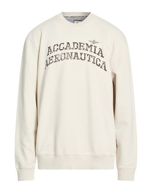 Man Sweatshirt Beige Size S Cotton
