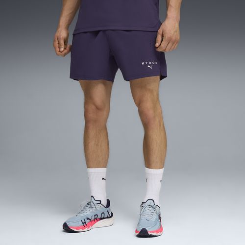 PUMA x HYROX Men's DryElite 5" Shorts in Purple