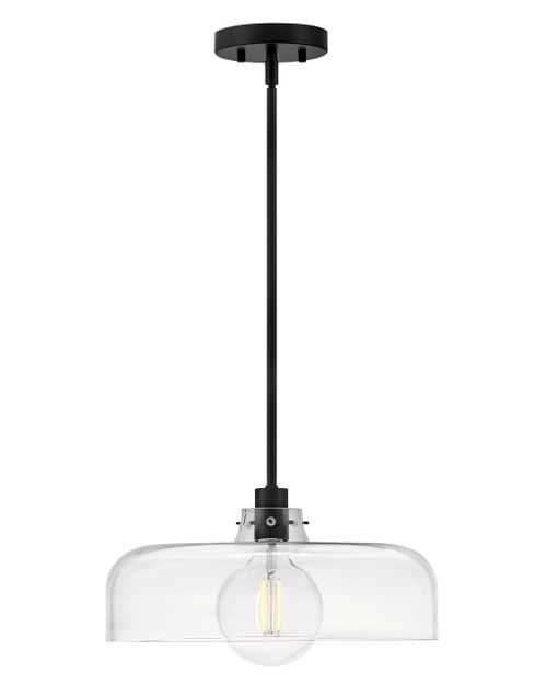 Black LED Pendant from the Maisie Collection