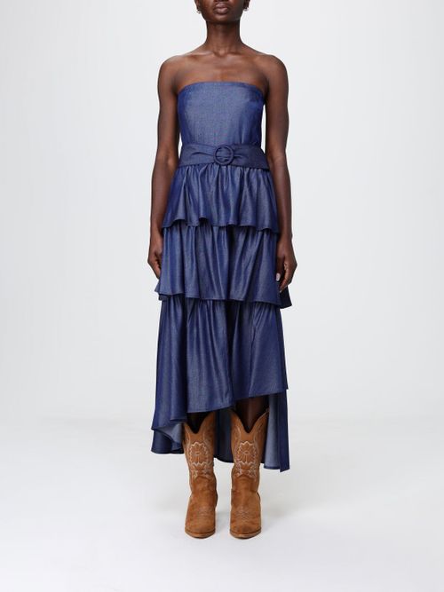 Dress Woman color Denim