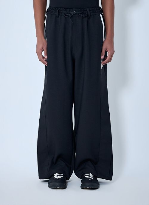 Drawstring Wide-leg Pants