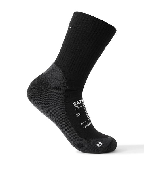Stretch Merino Wool-Blend Socks