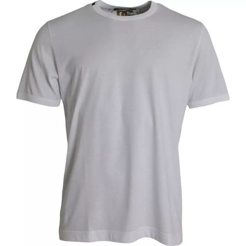 Cotton Round Neck T-Shirt — White
