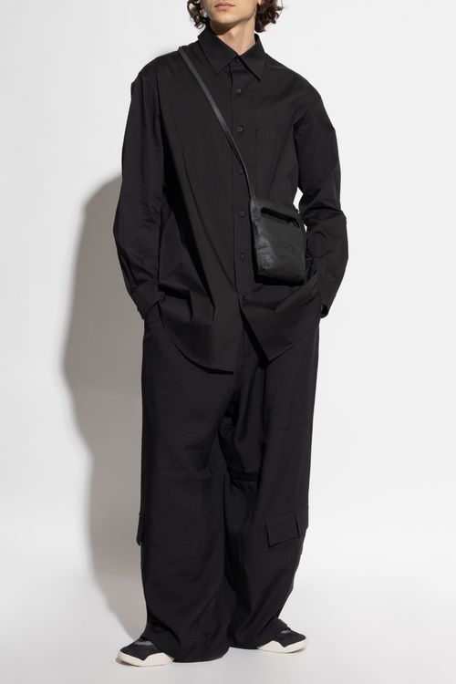 Shirt With Pocket, Men's, Black