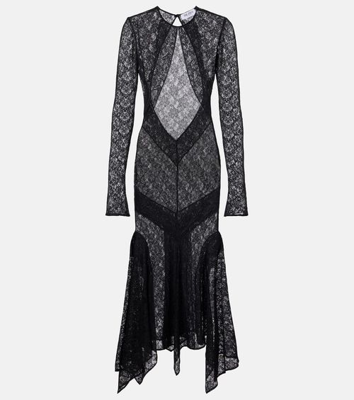 Floral lace cocktail dress
