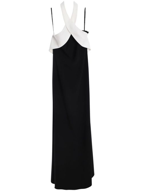 Halterneck gown - Black