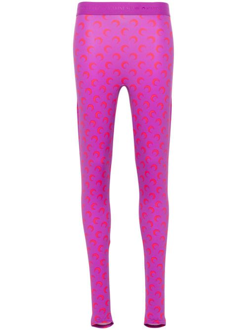 Moon Jersey Leggings - Women's - Recycled Spandex/Recycled Polyamide