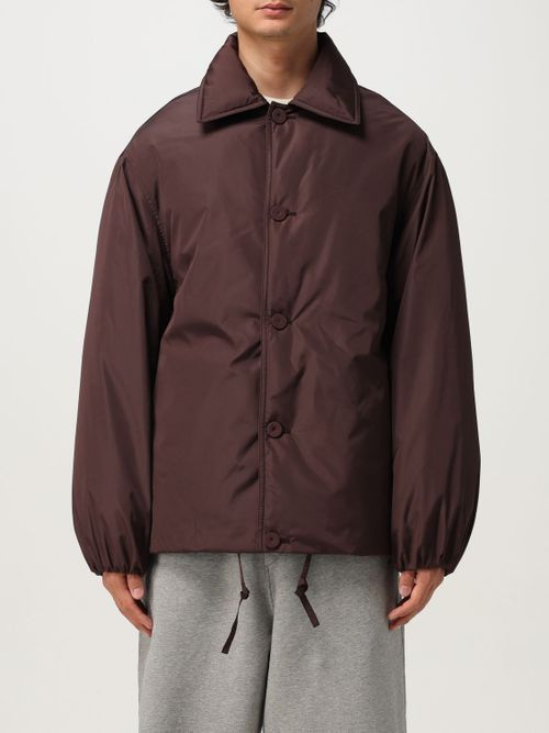 Coat Men color Brown