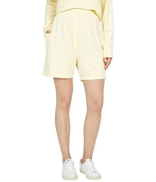 Boyfriend Shorts Women's Super Soft Fleece Elastic Waist JDM837