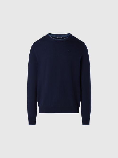 Pullover mit Logostickerei