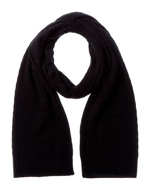 Cashmere Textured Cashmere Scarf