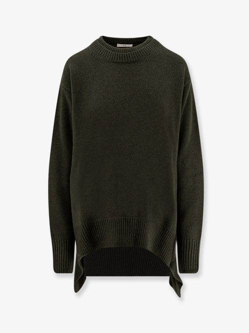 Wool and Cashmere Sweater — Green