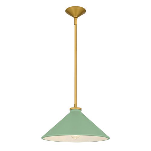 Brushed Gold Pendant from the Bradbury Collection
