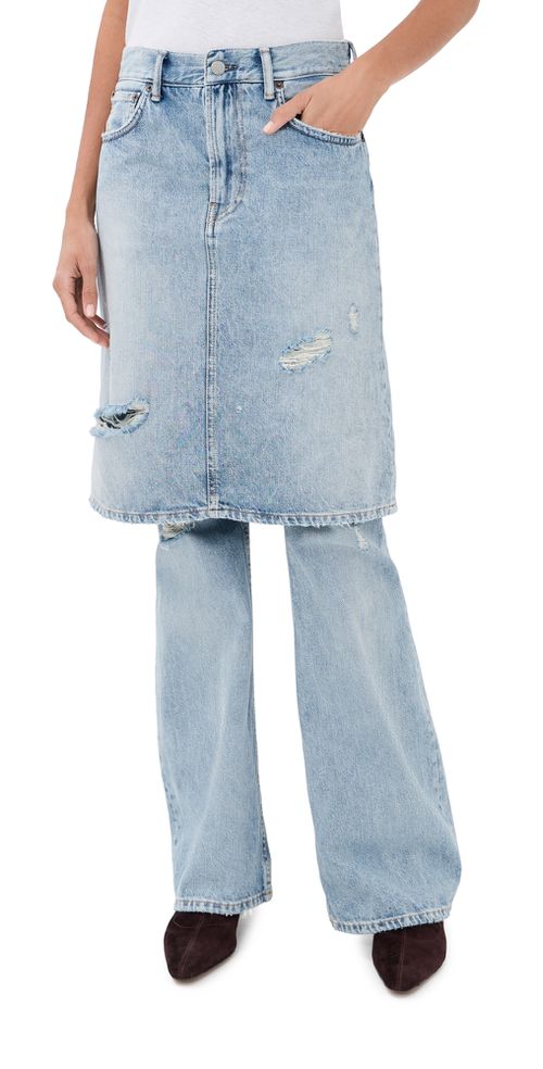 Denim Trousers Light Blue