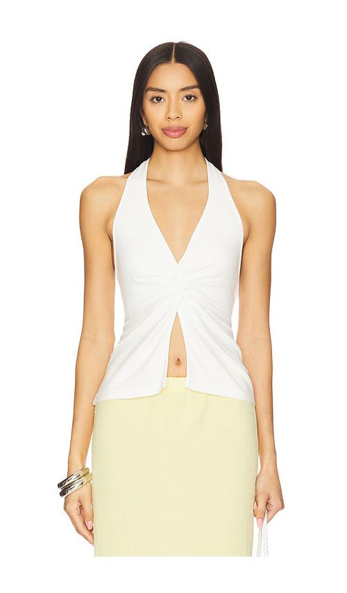 LSPACE Callie Halter Top in White. -  XL also in