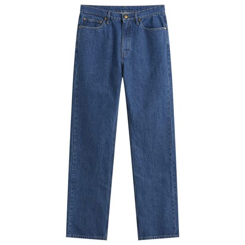 Men's Straight Cut Denim Jeans Medium Denim