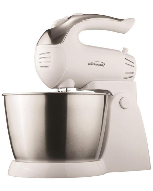 5 Speed Stand Mixer With Stainless Steel Bowl