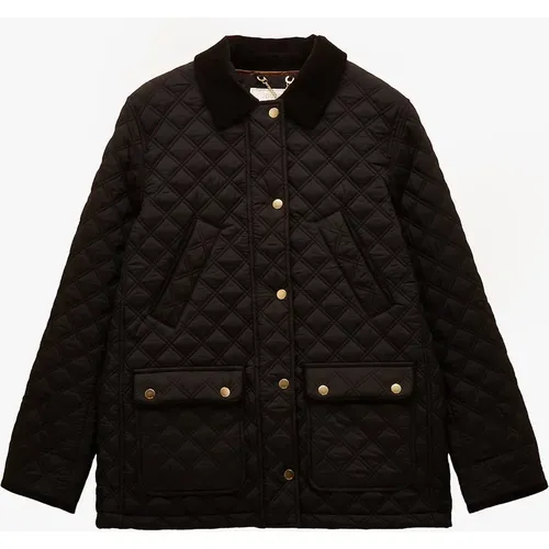 Women's Joules BEATRIX Womens Quilted Jackets Black