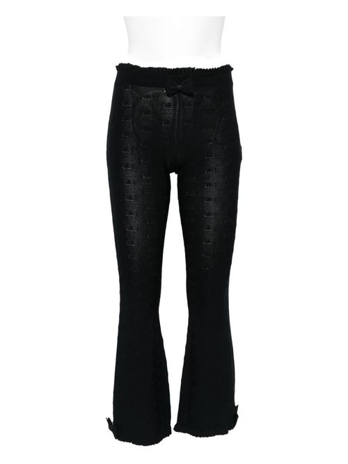 Flared Capri Trousers
